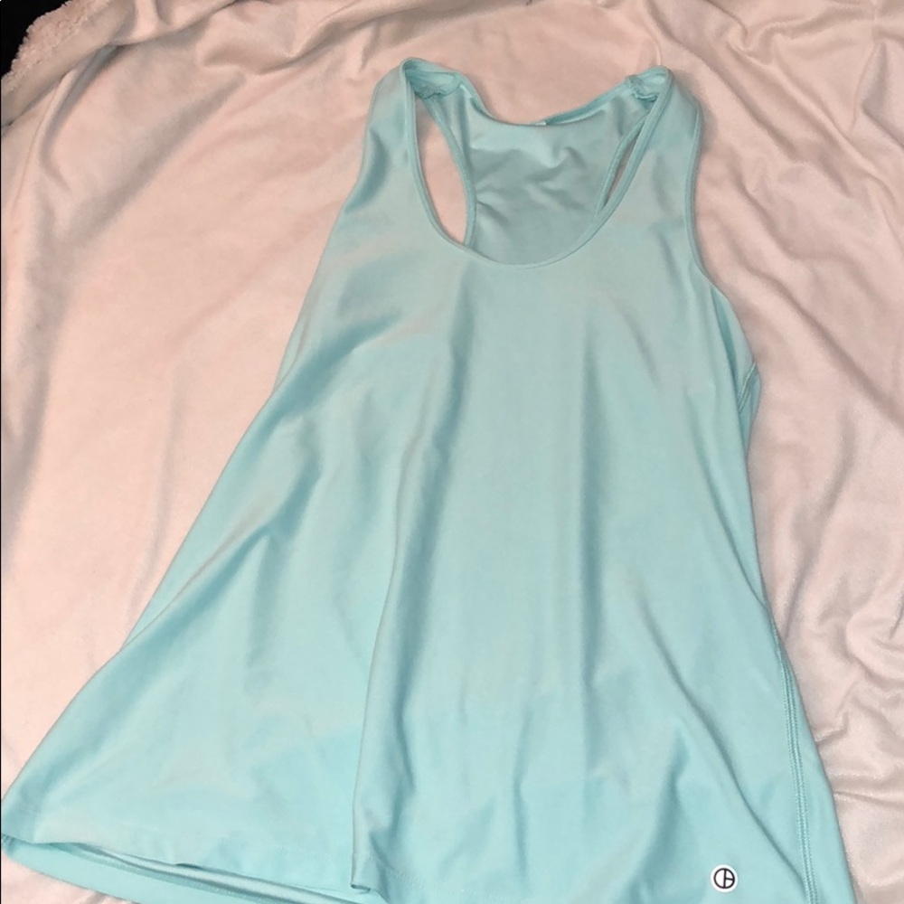 Mint workout shirt